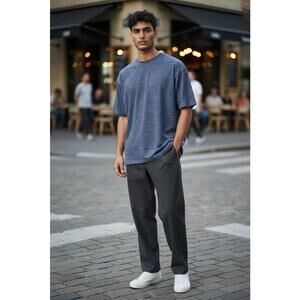 VRST Men's Blue Heathered T-Shirt Size Large